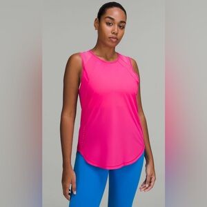 Lululemon! Set of 2! Sculpt Tank Tops! Size 12! Pink and blue! Like new!